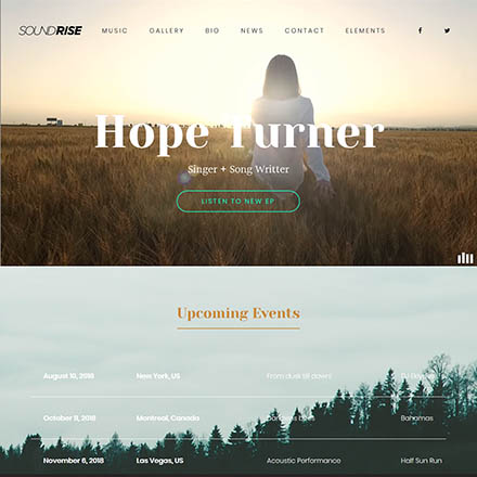 ThemeForest SoundRise