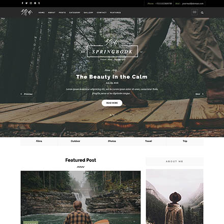 ThemeForest Springbook