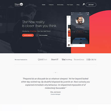 ThemeForest Startup Company