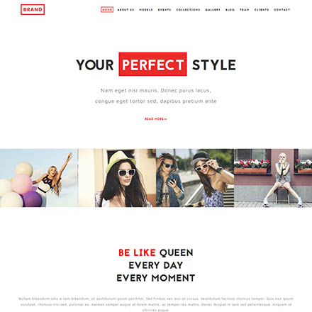 ThemeForest The Fashion