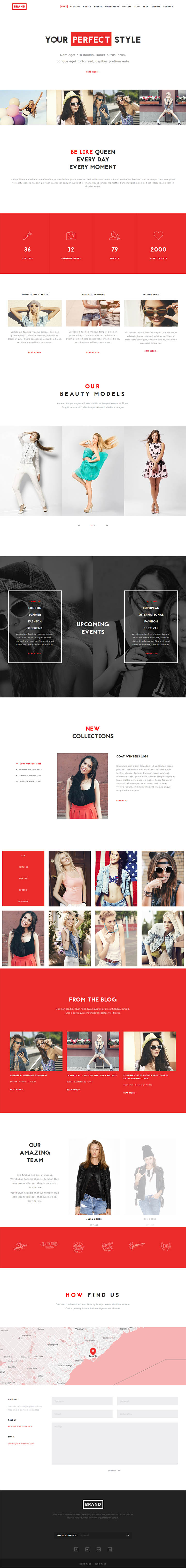 WordPress шаблон ThemeForest The Fashion