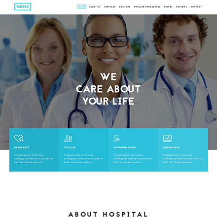 ThemeForest The Hospital