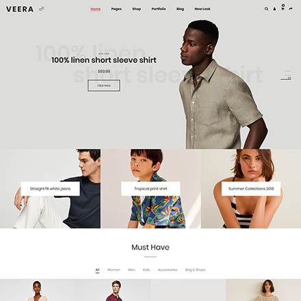 ThemeForest Veera