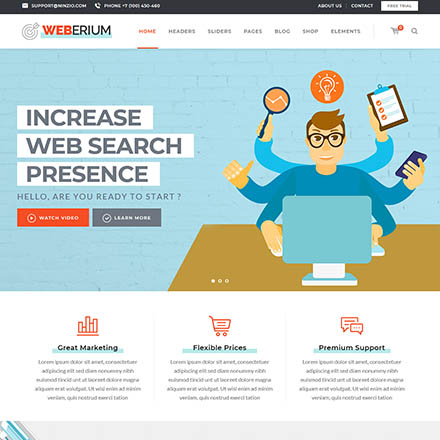 ThemeForest Weberium