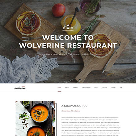 ThemeForest Wolverine