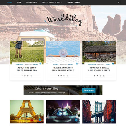 ThemeForest Worldblog