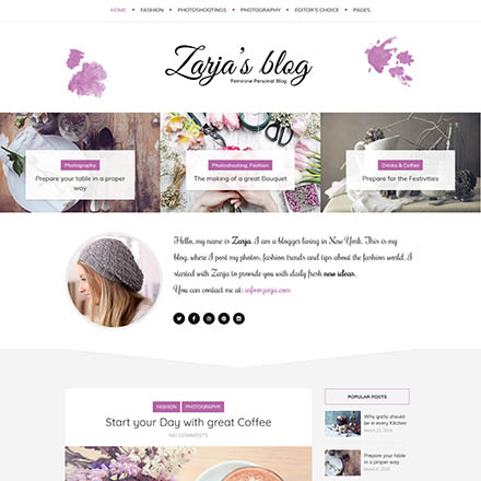 ThemeForest Zarja