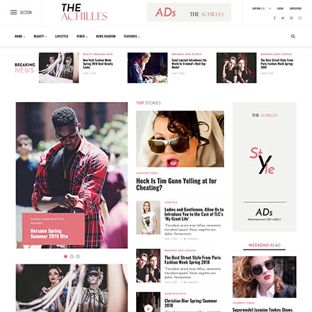 ThemeForest Achilles