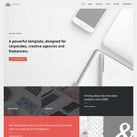 ThemeForest Altius