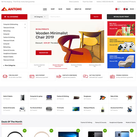 ThemeForest Antomi