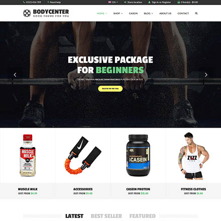 ThemeForest BodyCenter