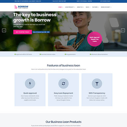 ThemeForest Borrow