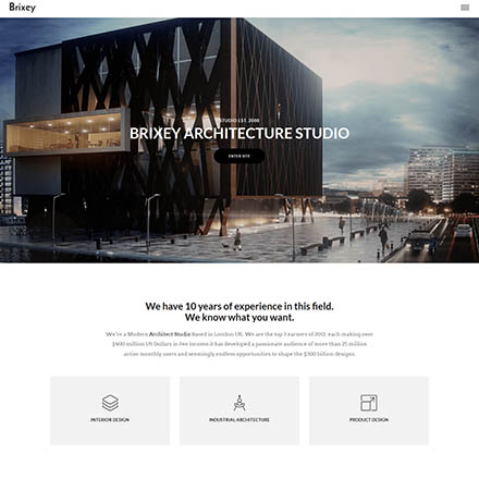 ThemeForest Brixey