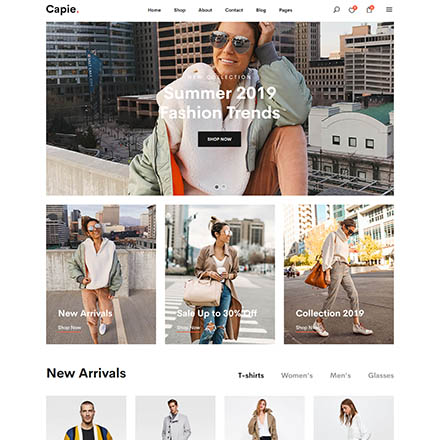 ThemeForest Capie