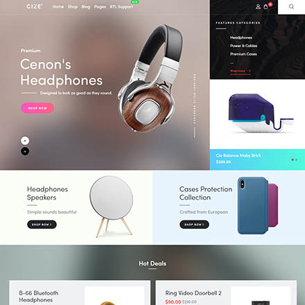 ThemeForest Cize