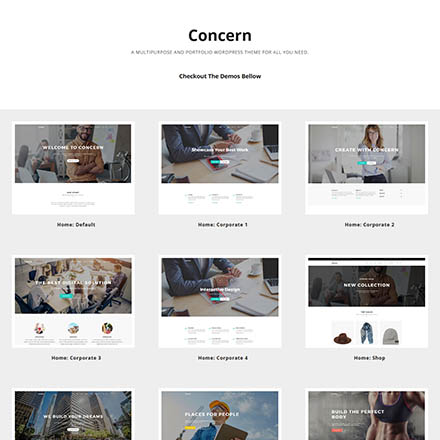 ThemeForest Concern