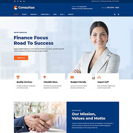 ThemeForest Consultax