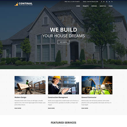 ThemeForest Continal