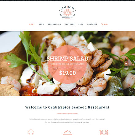 ThemeForest Crab & Spice