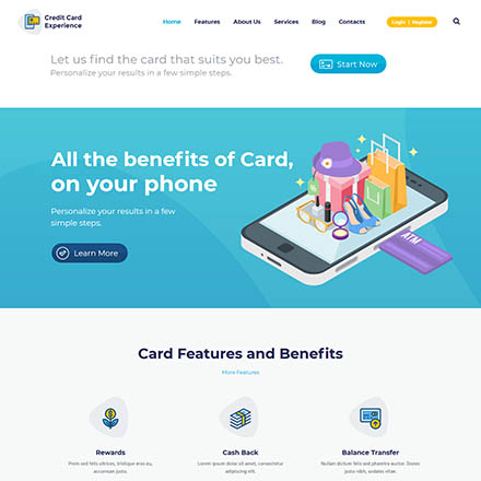 ThemeForest Credit Card Experience