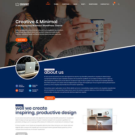 ThemeForest CrownIT