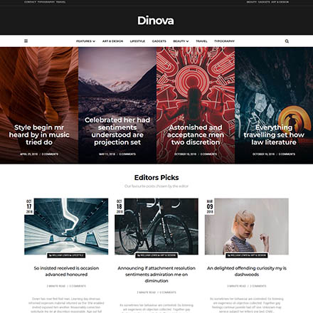 ThemeForest Dinova