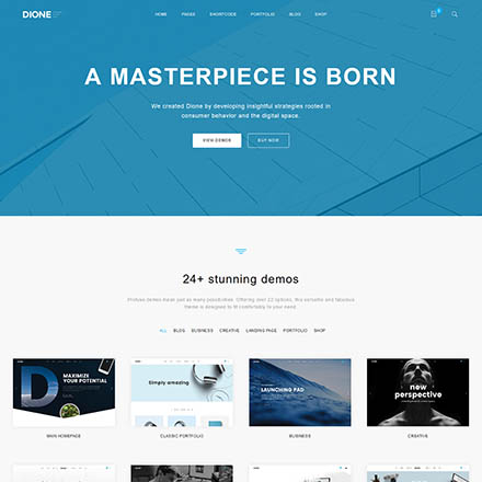 ThemeForest Dione