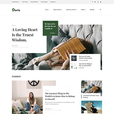 ThemeForest Doris