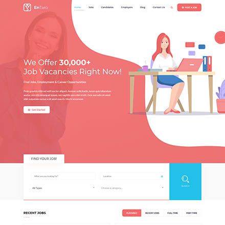 ThemeForest Entaro