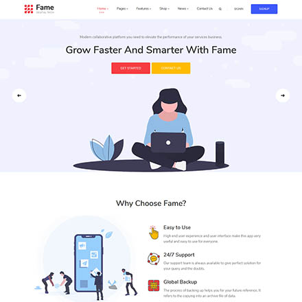 ThemeForest Fame