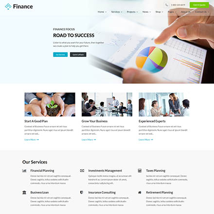 ThemeForest Finance