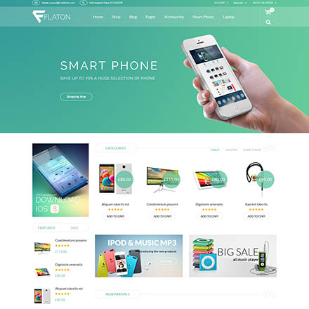 ThemeForest Flaton