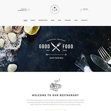 ThemeForest Food & Drink