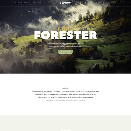 ThemeForest Forester