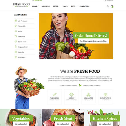 ThemeForest FreshFood