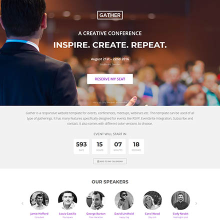 ThemeForest Gather