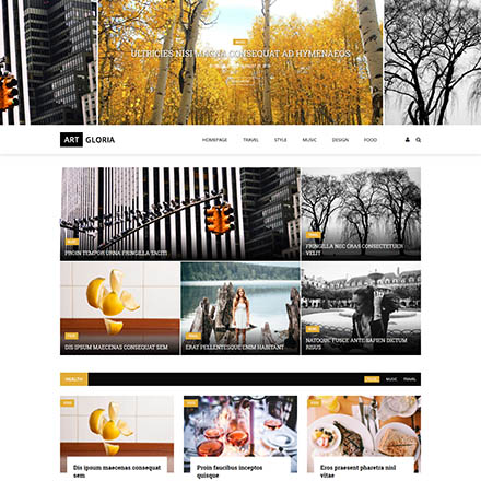 ThemeForest Gloria