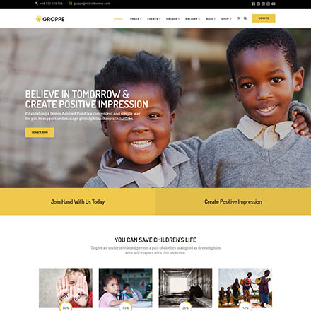 ThemeForest Groppe