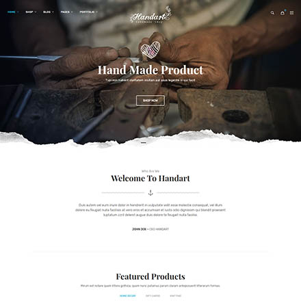 ThemeForest Handart