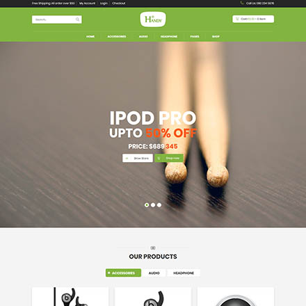 ThemeForest Handy Shop