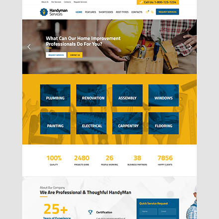 ThemeForest Handyman Services