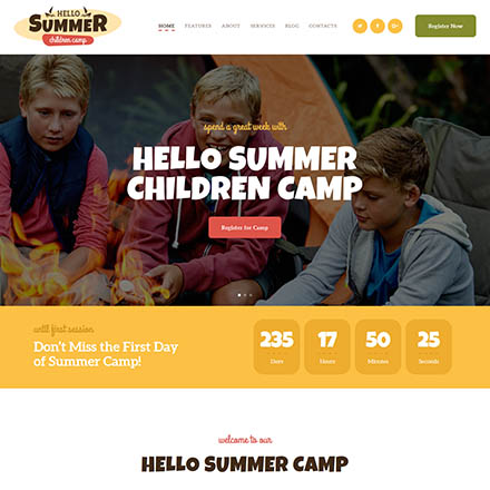 ThemeForest Hello Summer