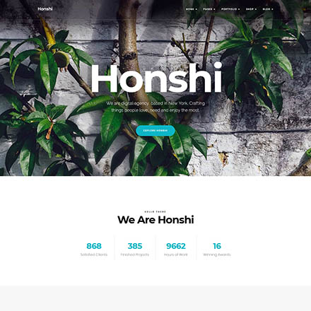 ThemeForest Honshi