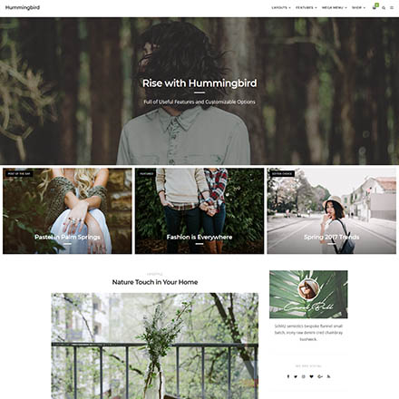 ThemeForest Hummingbird