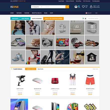 ThemeForest IsOne Store