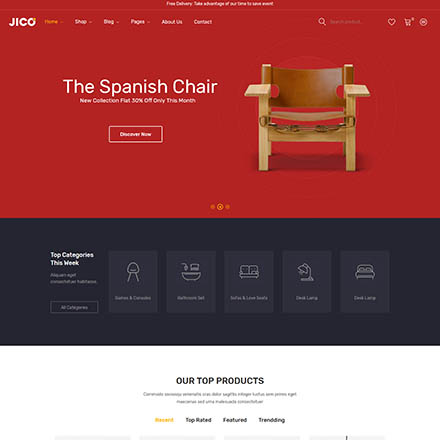 ThemeForest Jico