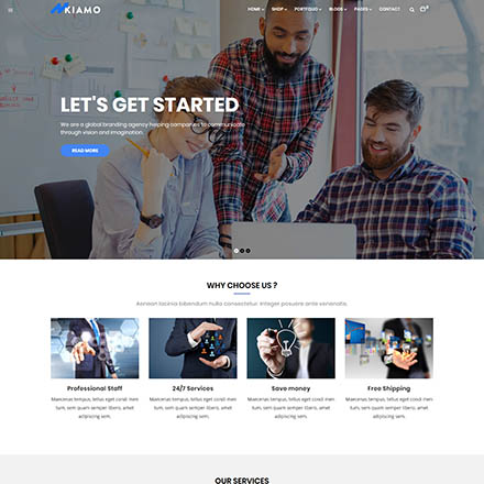 ThemeForest Kiamo