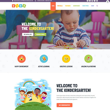 ThemeForest Kids