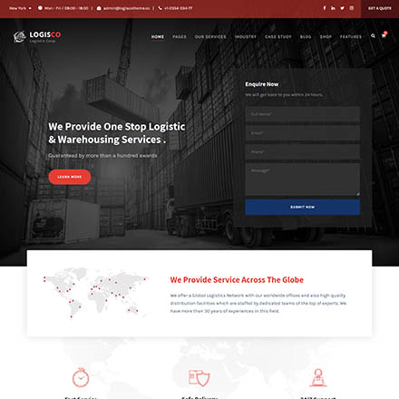 ThemeForest Logisco