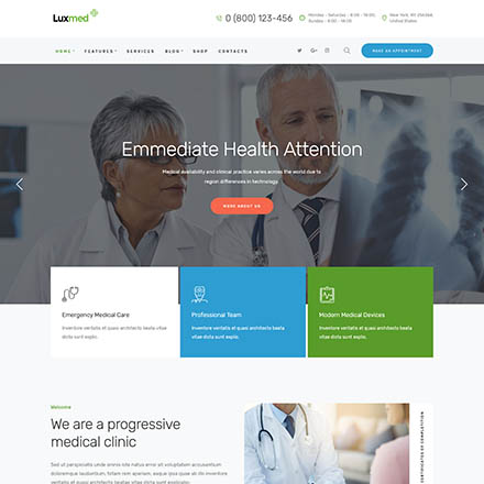 ThemeForest LuxMed